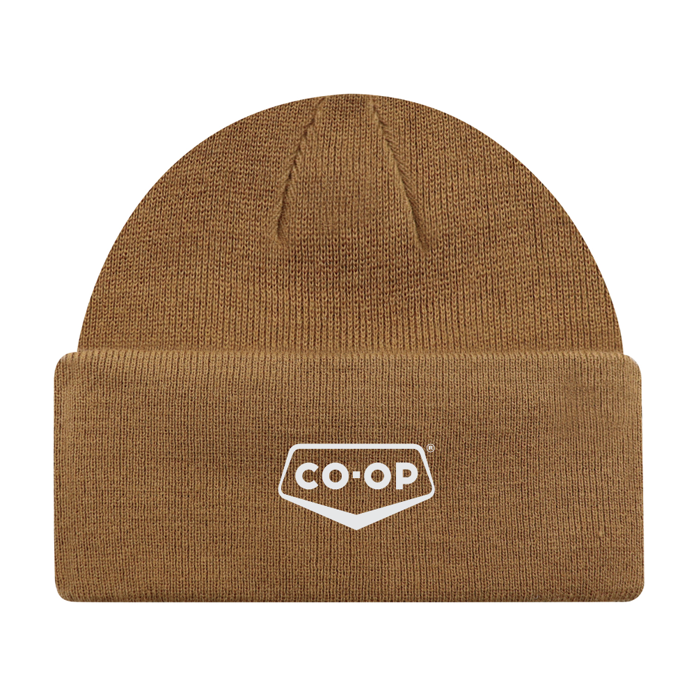 ACRYLIC TOQUE WITH OVERSIZED CUFF