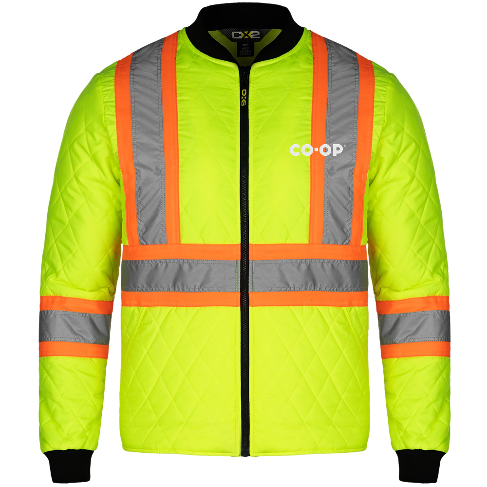 PATCH HI-VIS QUILTED JACKET