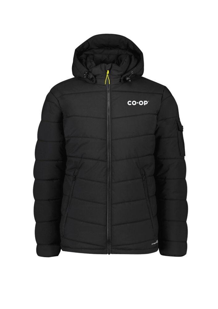 UNISEX STREETWORX HOODED PUFFER JACKET
