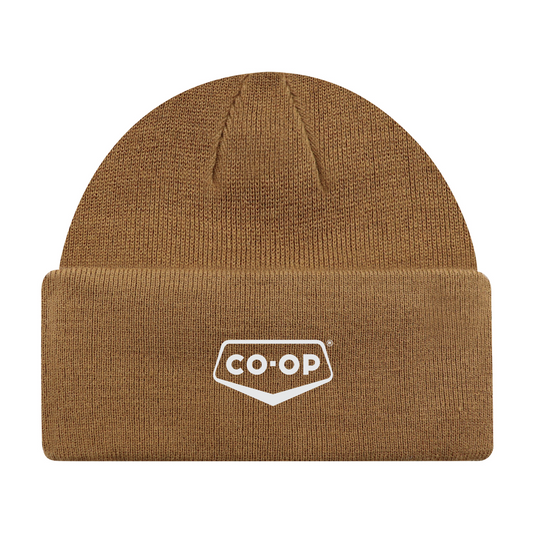 ACRYLIC TOQUE WITH OVERSIZED CUFF
