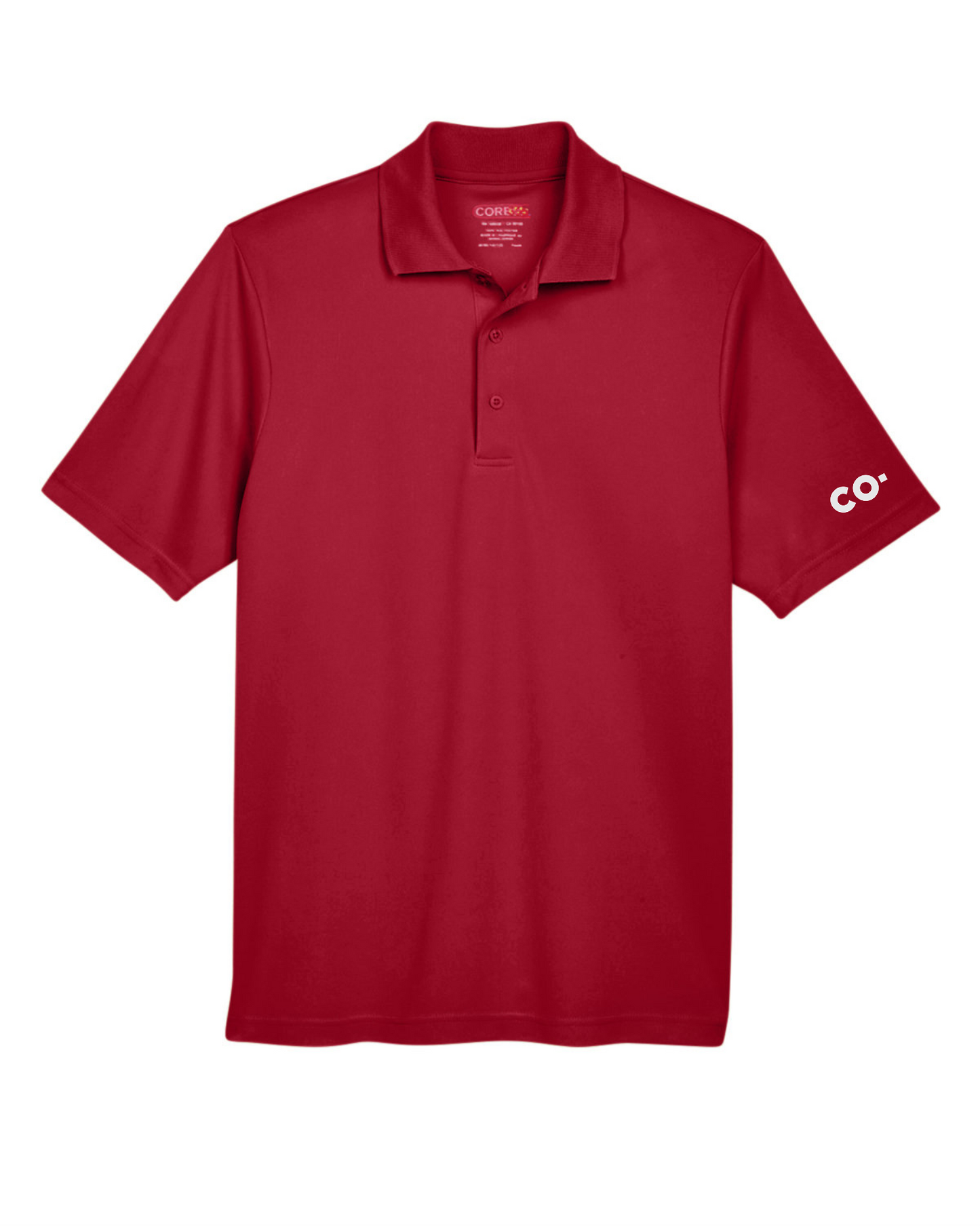 MEN'S CORE365 ORIGIN PERFORMANCE PIQUE POLO