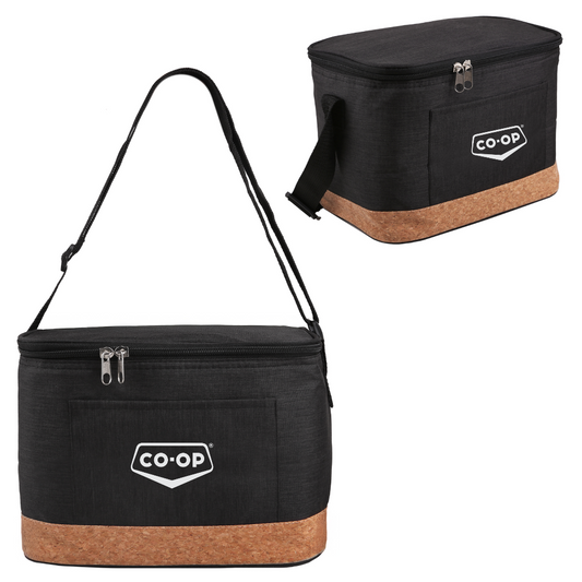 CORK'D + RECYCLED PLASTIC COOLER BAG