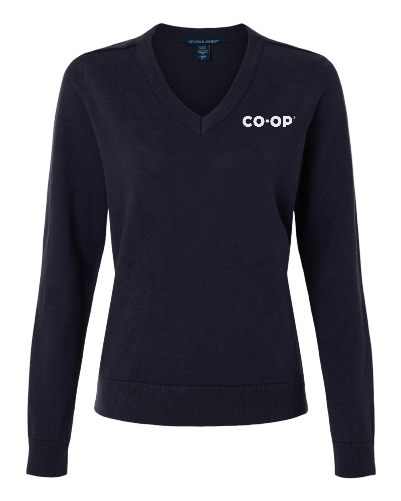 LADIES NEW CLASSICS V-NECK SWEATER