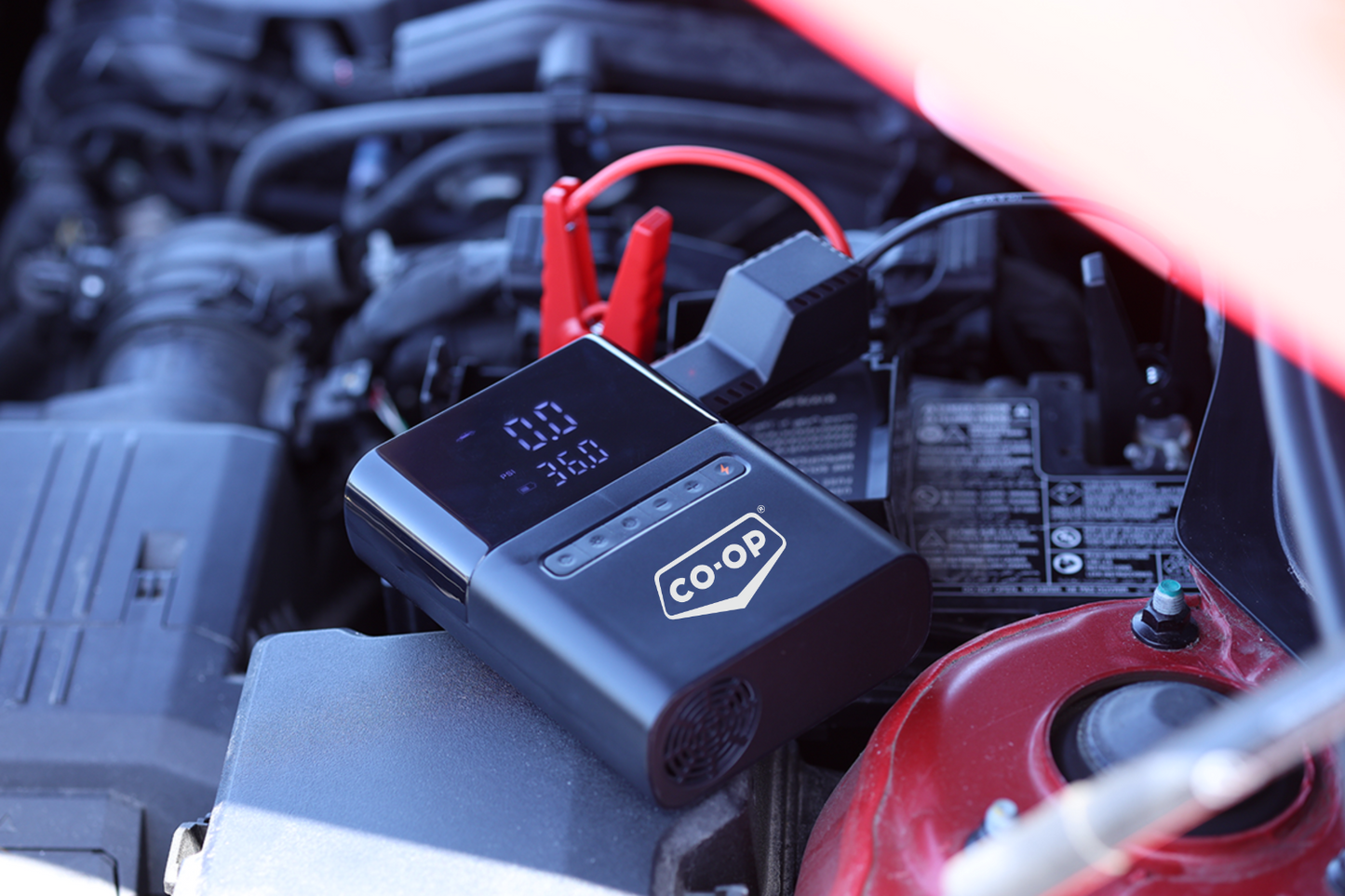 100W JUMP STARTER/TIRE INFLATOR