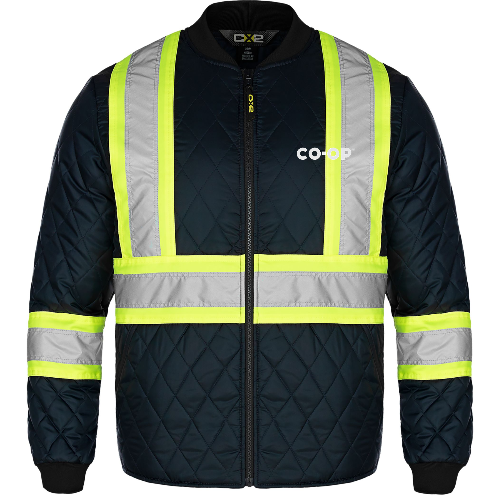 PATCH HI-VIS QUILTED JACKET