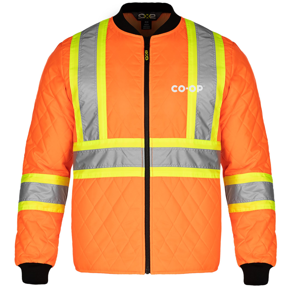 PATCH HI-VIS QUILTED JACKET