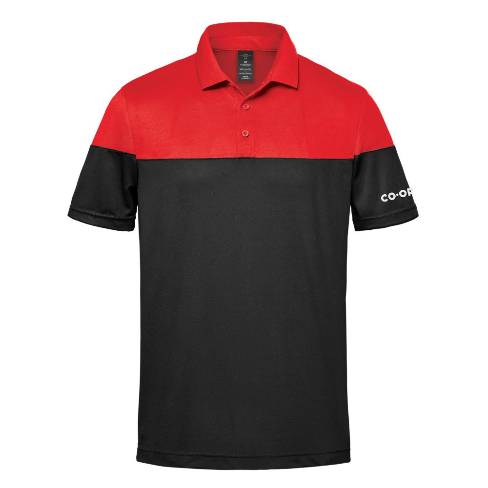 MEN'S MONTEREY TWO-TONED S/S POLO