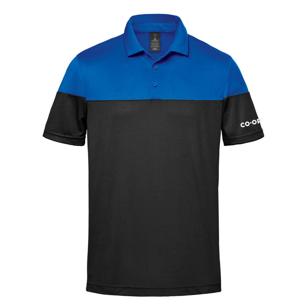 MEN'S MONTEREY TWO-TONED S/S POLO