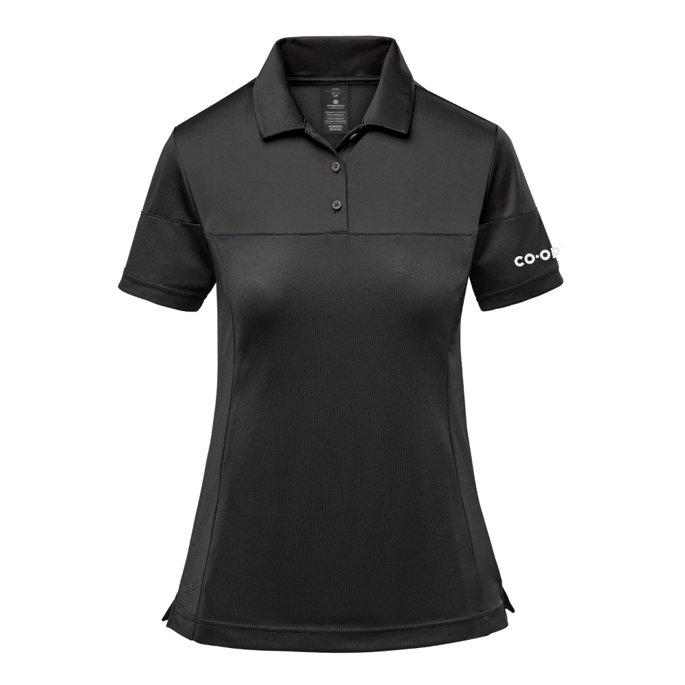 LADIES MONTEREY TWO-TONED S/S POLO