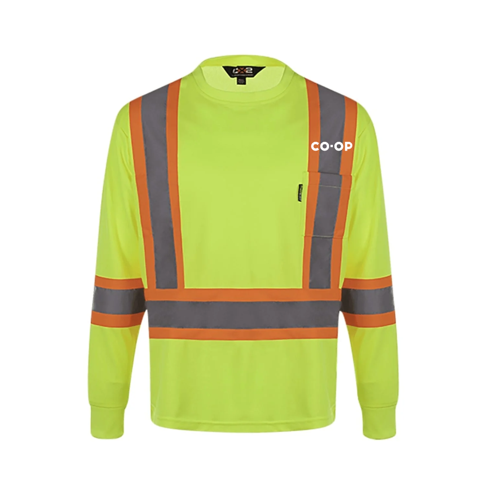 LOOKOUT HI-VIS LONG SLEEVE T-SHIRT