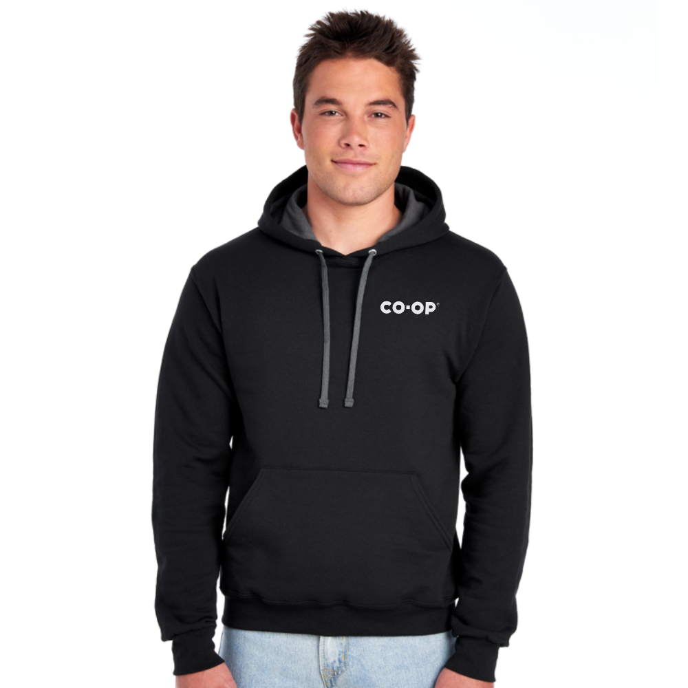 FRUIT OF THE LOOM ADULT SOFTSPUN FLEECE HOODIE