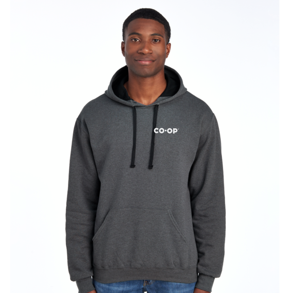 FRUIT OF THE LOOM ADULT SOFTSPUN FLEECE HOODIE
