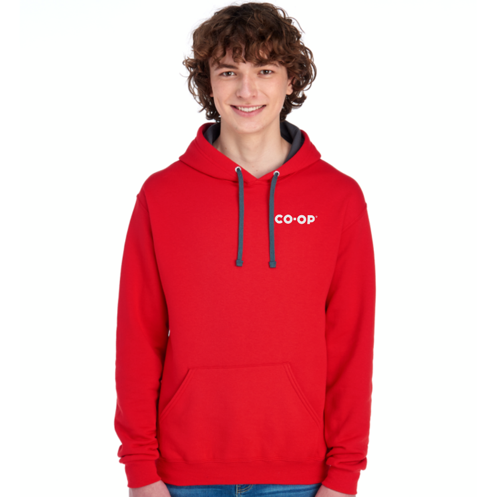 FRUIT OF THE LOOM ADULT SOFTSPUN FLEECE HOODIE