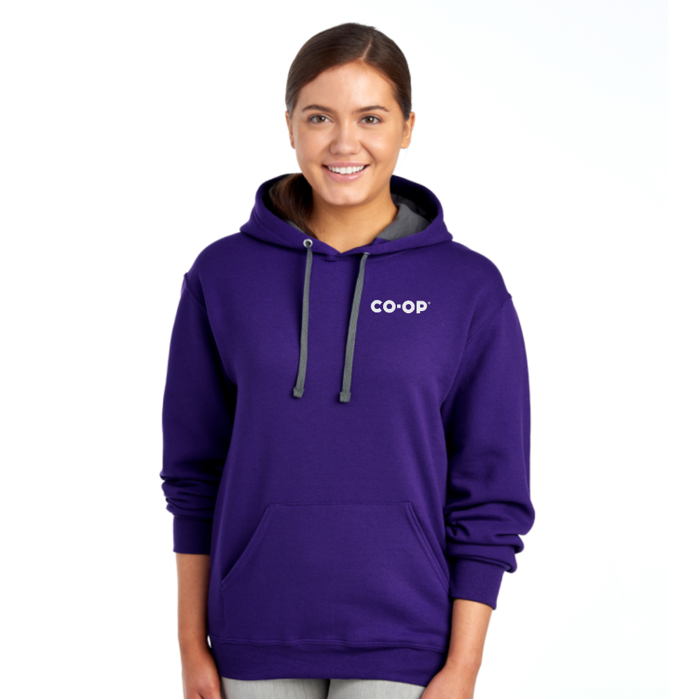 FRUIT OF THE LOOM ADULT SOFTSPUN FLEECE HOODIE