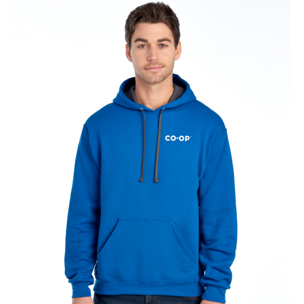 FRUIT OF THE LOOM ADULT SOFTSPUN FLEECE HOODIE