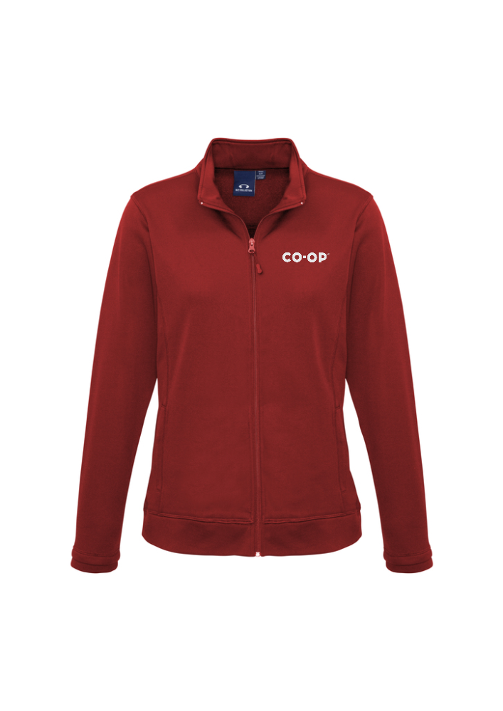 LADIES HYPE FULL ZIP SWEATSHIRT