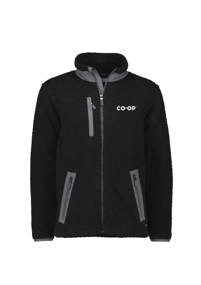 UNISEX STREETWORX FULL ZIP SHERPA FLEECE