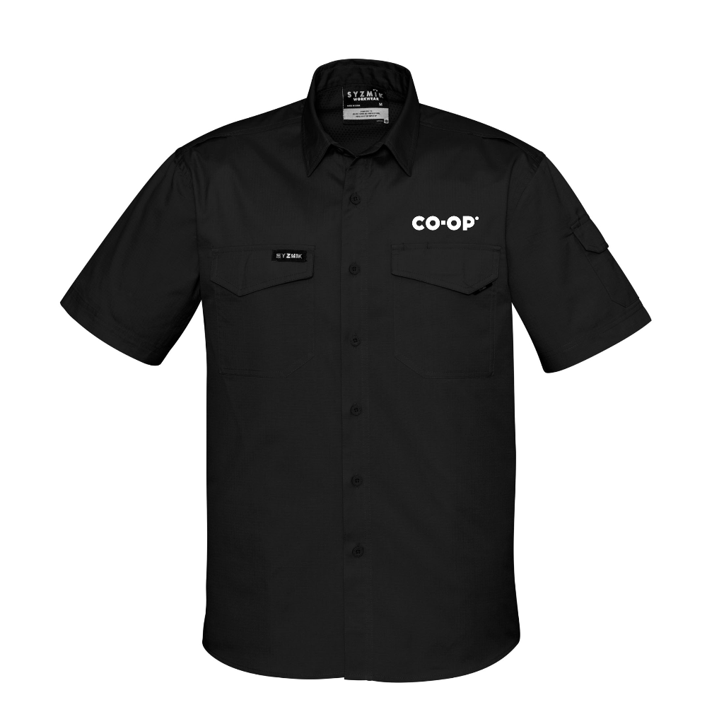 SYZMIK WORKWEAR MEN'S RUGGED COOLING SHORT SLEEVE SHIRT