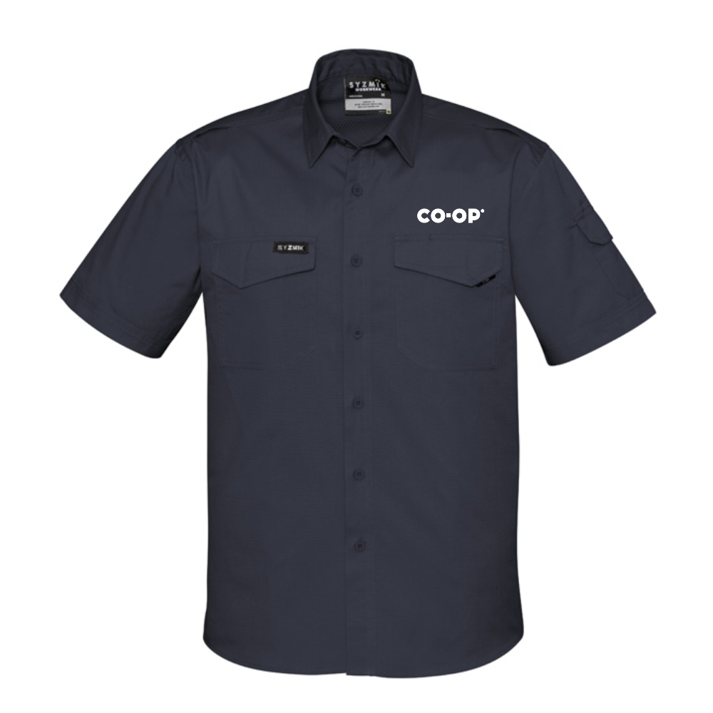 SYZMIK WORKWEAR MEN'S RUGGED COOLING SHORT SLEEVE SHIRT