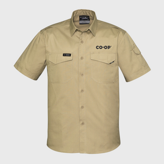 SYZMIK WORKWEAR MEN'S RUGGED COOLING SHORT SLEEVE SHIRT