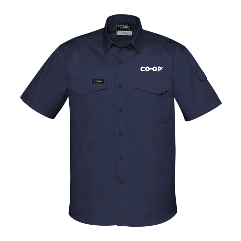 SYZMIK WORKWEAR MEN'S RUGGED COOLING SHORT SLEEVE SHIRT