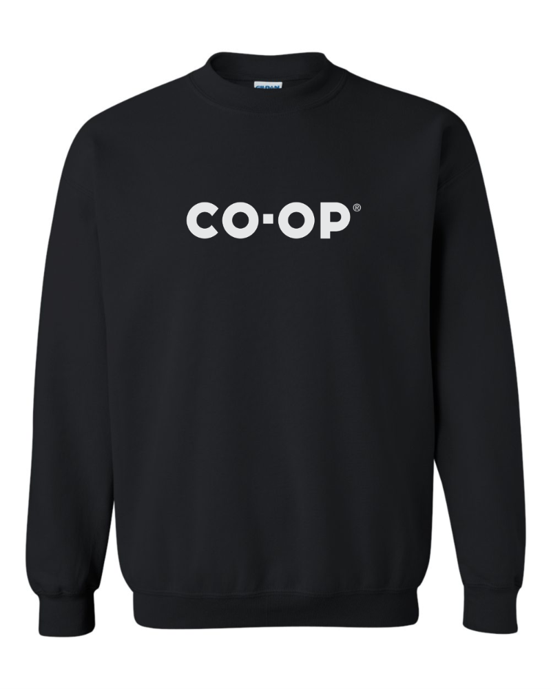 KooPros Crewneck Patchwork Combo Pullover Sweater in Black main image 1
