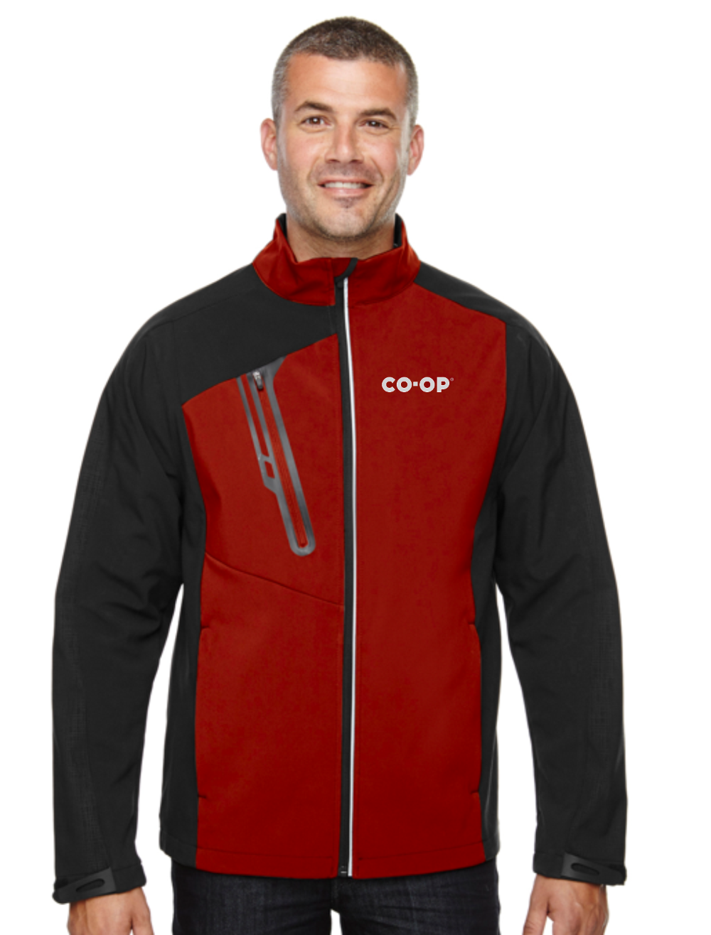 MEN'S TERRAIN COLOR BLOCK SOFTSHELL