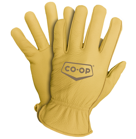 WINTER LINED DEERSKIN DRIVER GLOVES