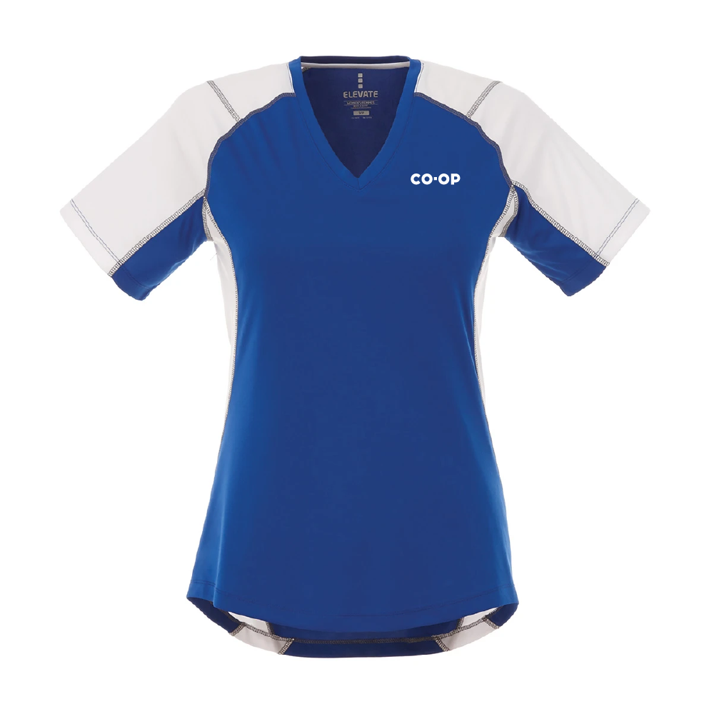 ELEVATE LADIES TAKU SHORT SLEEVE TECH TEE