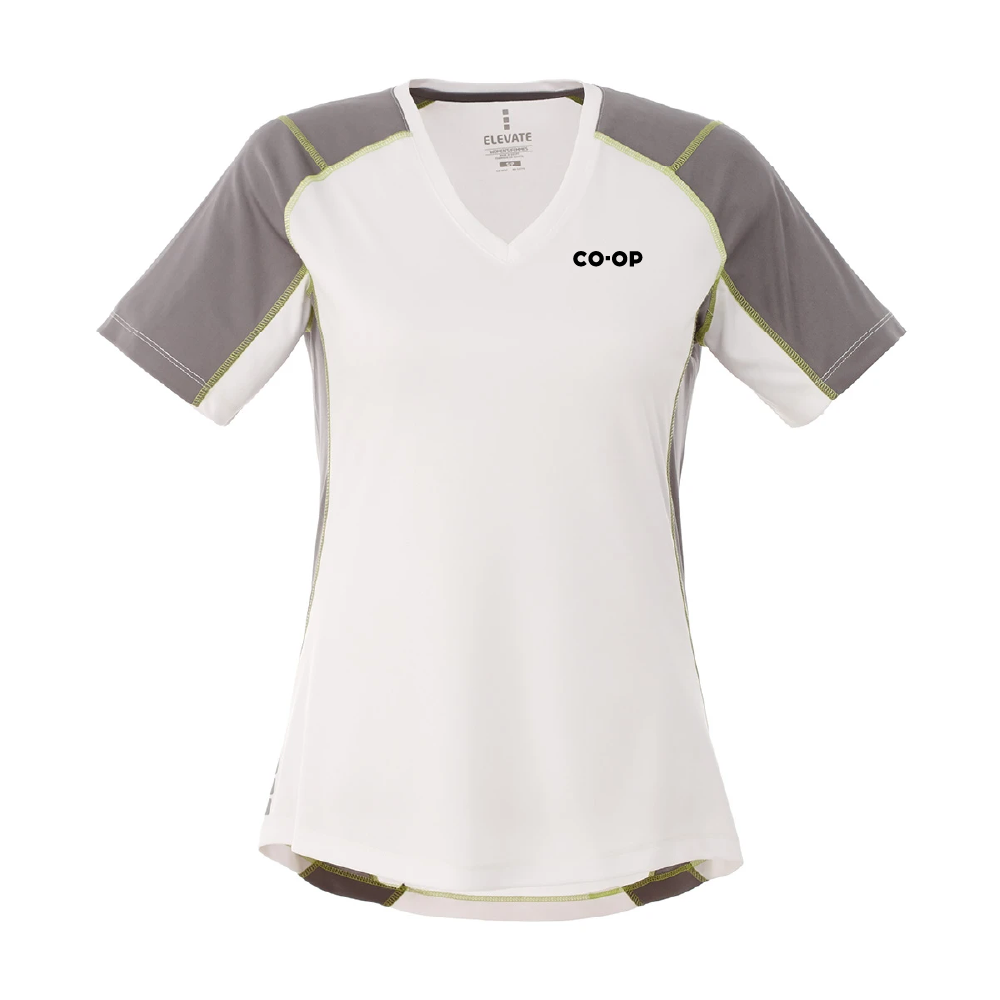 ELEVATE LADIES TAKU SHORT SLEEVE TECH TEE