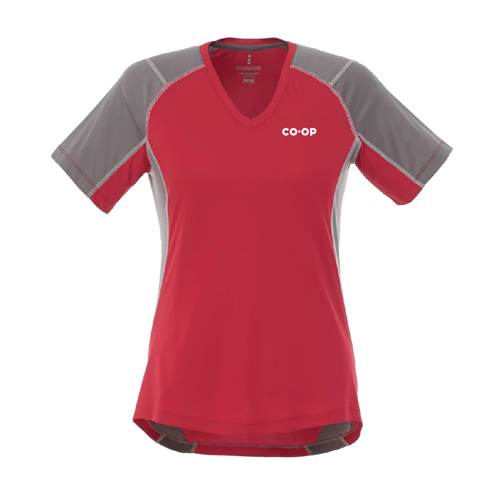 ELEVATE LADIES TAKU SHORT SLEEVE TECH TEE