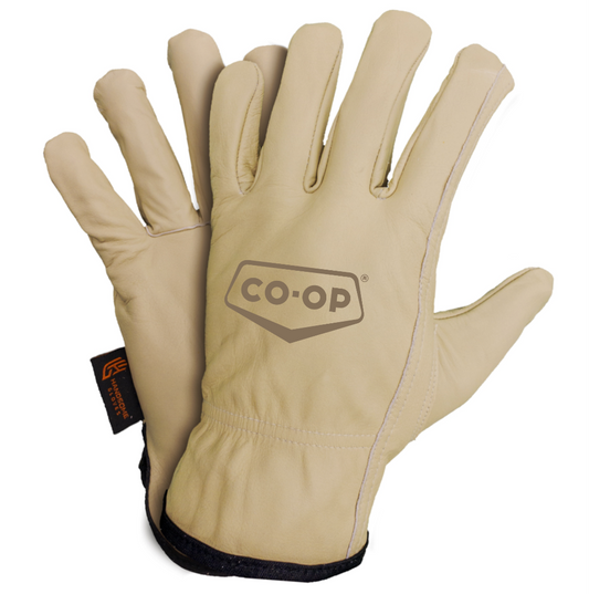 WINTER LINED COWHIDE ROPER/DRIVER GLOVES