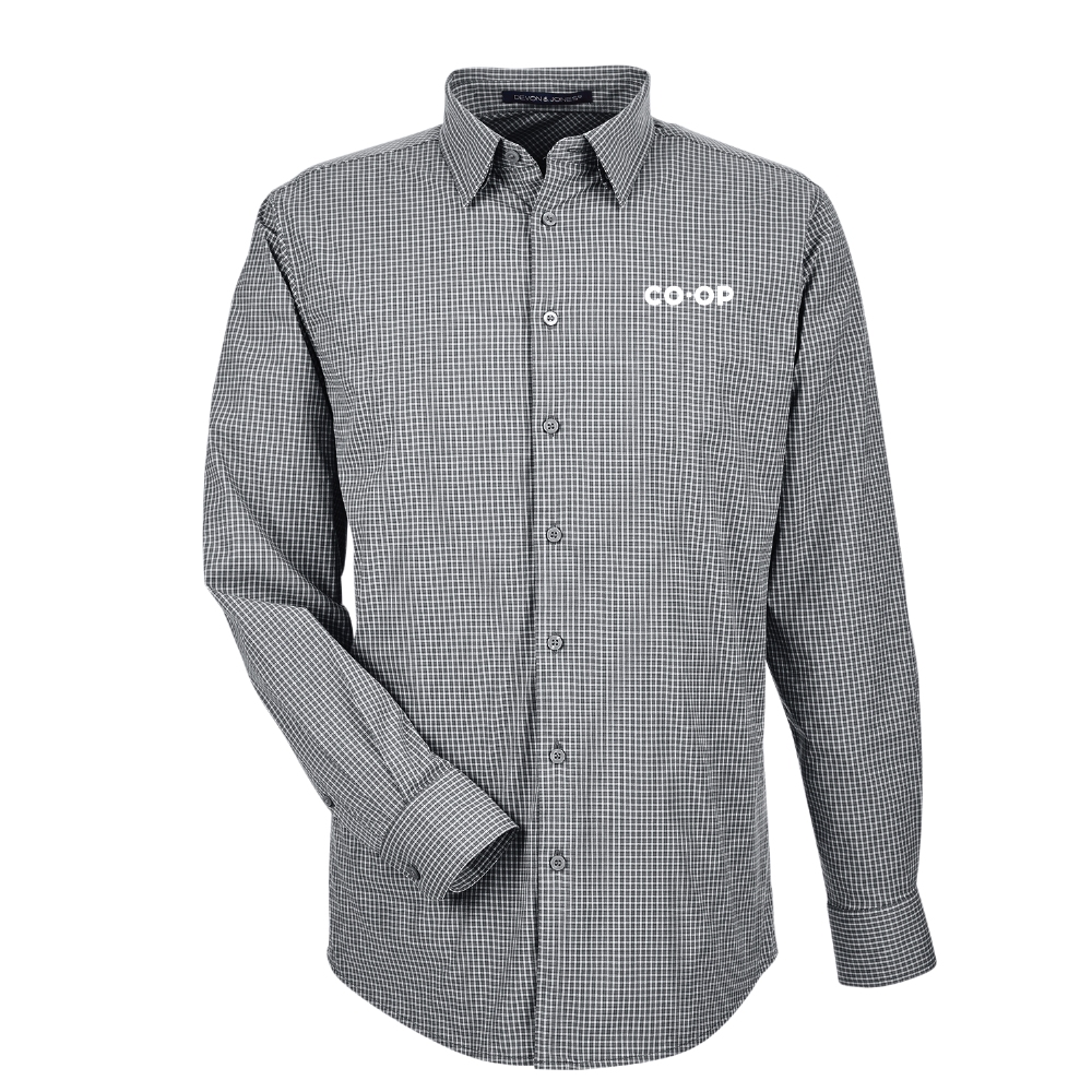 MEN'S DEVON & JONES CROWNLUX PERFORMANCE CHECK SHIRT