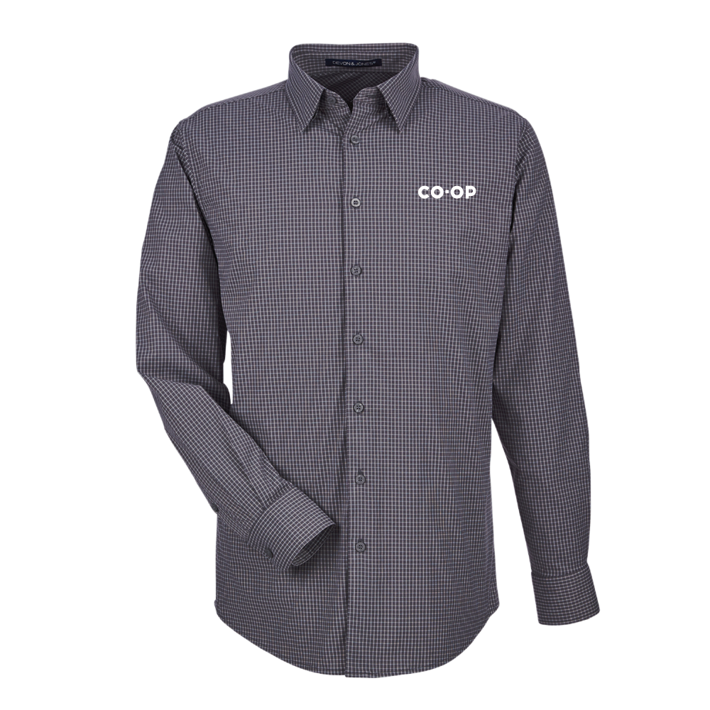 MEN'S DEVON & JONES CROWNLUX PERFORMANCE CHECK SHIRT