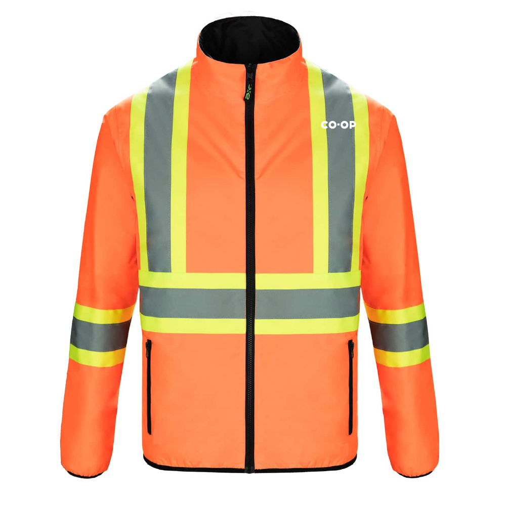 Copysafe Jacket SAFEGUARD HI-VIS REVERSIBLE JACKET – Co-op Apparel Portal
