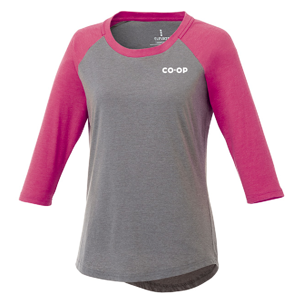 LADIES 3/4 SLEEVE TEE