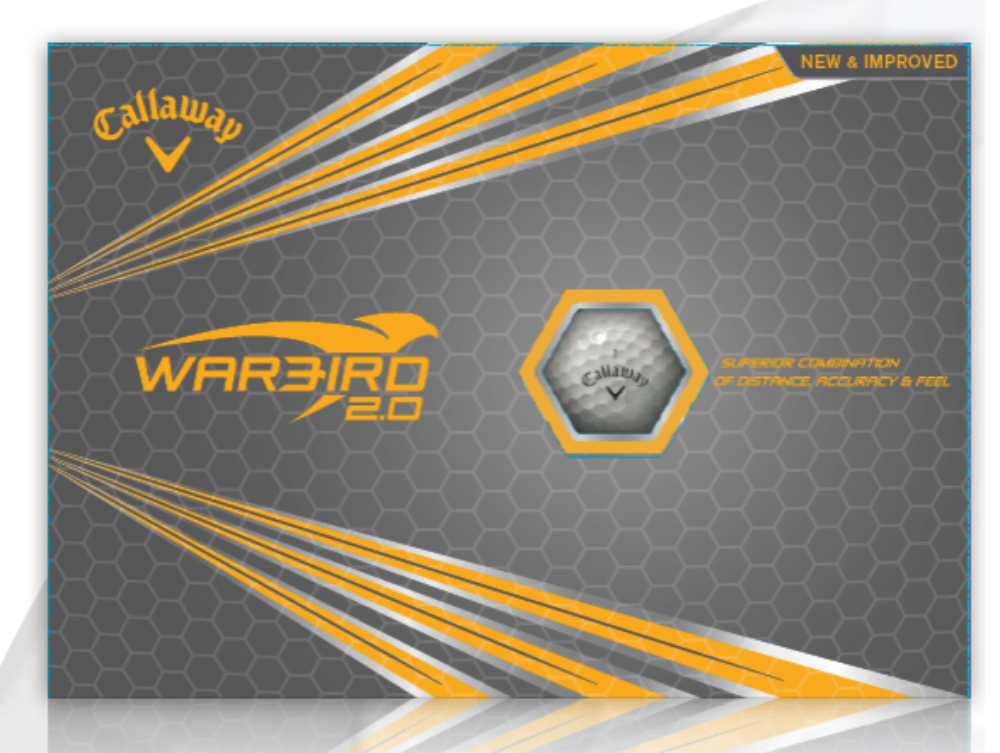 Callaway Warbird 2.0 Golf Ball - Dozen